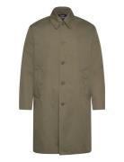 Mads Nørgaard Repellent Twill Curtis Coat Grön