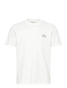 Casual Friday Cfetienne 0195 Tee W/ Bicycle Embri Vit