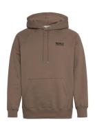 WOOD WOOD Wwfred Penseur Hoodie Brun