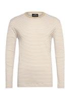 Mads Nørgaard Duo Rib Tobias Tee Ls Beige