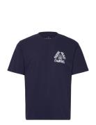 Edwin Enjoy Emc T-Shirt - Maritime Blue Marinblå