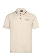 EA7 Polo Shirt Beige