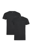 GANT C-Neck T-Shirt 2-Pack Svart