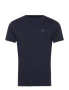 Timberland Chest Pocket Short Sleeve Tee Marinblå