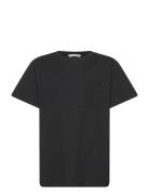 Mango Patch Pocket T-Shirt Svart