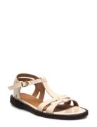 ANGULUS Sandals - Flat Beige