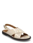 ANGULUS Sandals - Flat - Open Toe - Op Beige