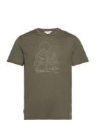 Icebreaker M Mer 150 Tech Lite Iii Ss Tee Sunset Ca Khaki Green