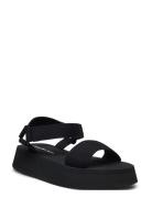 Calvin Klein Sandal Velcro Webbing Mg Svart