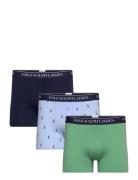 Polo Ralph Lauren Classic Stretch-Cotton Trunk 3-Pack Marinblå