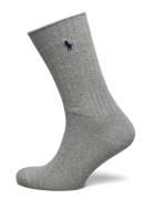 Polo Ralph Lauren Cotton-Blend Crew Socks Grå