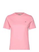 GANT Reg Shield Ss T-Shirt Rosa