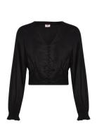 Levi's® Tamara Ls Blouse Dark Ages 4 Svart