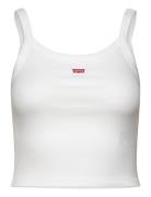 Levi's® Essential Sporty Rib Tnk White + Cotton Vit