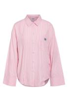 NOISY MAY Nmfrida L/S Button Shirt Wvn S* Rosa