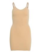 Vila Vimacie V-Neck S/L Seamless Dress Beige