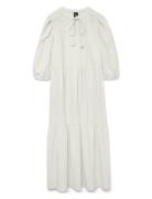 Vero Moda Vmpretty 3/4 Long Dress Wvn Ga Vit