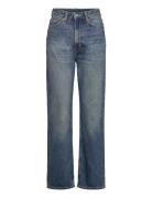 Weekday Rowe Extra High Straight Jeans Blå