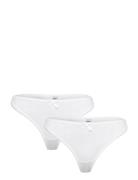 Weekday Pointelle Thong 2-Pack Vit