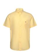 GANT Reg Classic Poplin Ss Shirt Gul