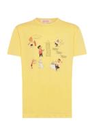 THE ANIMALS OBSERVATORY Rooster Kid T-Shirt Yellow Gul