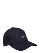 GANT Shield Cotton Twill Cap Marinblå