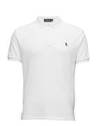 Polo Ralph Lauren Custom Slim Fit Spa Terry Polo Shirt Vit