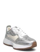 Bianco Biadoris Runner Sneaker Faux Leather Silver