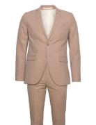 Jack & J S Jprriviera Suit Slim Fit Sn Beige