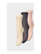 Becksöndergaard Mina Glitter Sock 3 Pack Rosa