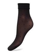 Swedish Stockings Doris Dots Socks Svart