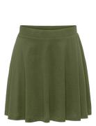 ONLY Onlmay Life Skater Skirt Jrs Khaki Green